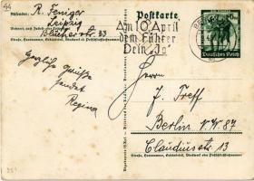 1938 März 13. Ein Volk, ein Reich, ein Führer! / Adolf Hitler, NSDAP German Nazi Party propaganda, m...