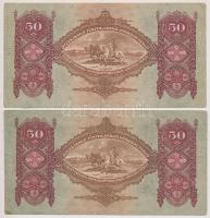 1932. 50P (2x) T:III szép papír Adamo P14