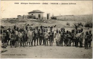Dakar, Jeunes Lébous / Lebu children, Senegalese folklore