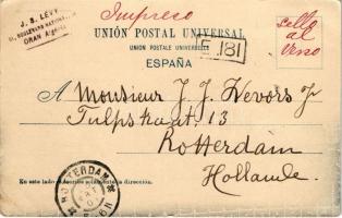 1901 Corrida de Toros, Caida al descubierto / Spanish folklore, bullfight, matadore. Hauser y Menet ...