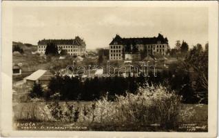 1926 Lőcse, Levoca; Sedria St. Ref. Realgymnázium / Református gimnázium / Calvinist high school. "Lumen" 1384. photo