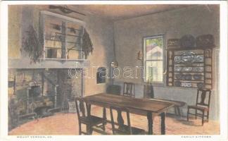 Mount Vernon (Virginia), Family kitchen, interior (EK)