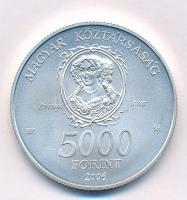 2006. 5000Ft Ag "Munkácsi vár, Zrínyi Ilona" T:BU Adamo EM202