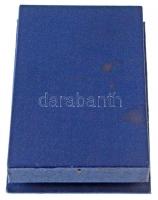 ~1970-1980. "Kiváló Véradó" zománcozott fém kitüntetés eredeti dobozban T:1-,2 karc