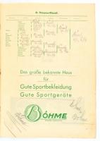 cca 1936 Tennis-Wettspiele der Deutschen Reichsbahnsportgemeinschaften in Dresden, fotókkal