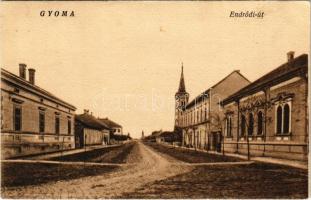 1925 Gyoma (Gyomaendrőd); Endrődi út, templom