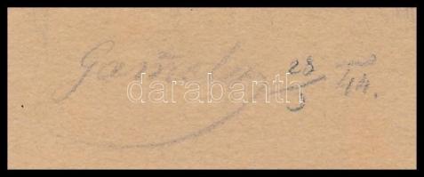 1844 Gammel jelzéssel: Turbános férfi. Ceruza, papír. 16x21 cm Lapméret 27x34 cm