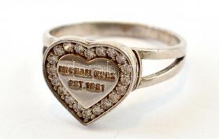 Ezüst(Ag) gyűrű, MIchael Kors jelzéssel, méret: 53, bruttó: 2,33 g