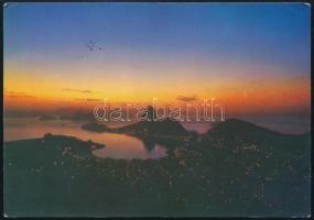 1979 Roi de Janeiro, zónaközi sakkverseny, üdvözlő képeslap Forintos Győző és Portisch Lajos aláírás...