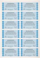 Budapest 1997. "KÖZMŰ Kivitelező, Szerelő, Szolgáltató és Kereskedelmi Részvénytársaság" n...