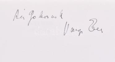 Varga Ervin: Hidegség. Bp., 2000, Belvárosi Könyvkiadó. A szerző által dedikált! Ungvári Tamás elősz...