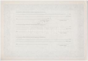 Budapest 2004. "Bia-Projekt Ingatlanforgalmazó Részvénytársaság" törzsrészvénye 100.000Ft-...