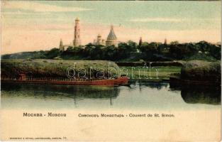 Moscow, Moskau, Moscou; Couvent de St. Simon / Simonov Monastery. Knackstedt & Näther Lichtdruckerei 76. (fl)