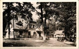 1938 Sopron, Dunántúli Turista Egyesület Hatvan Ferenc turistaháza. Diebold-Gruber Foto