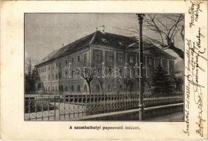 1935 Szombathely, papnevelő intézet