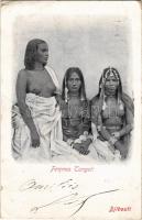 1905 Djibouti, Femmes Tangali / Tangali women, African folklore (EK)