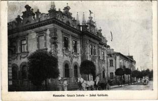 1915 Rzeszów, Gmach Sokola / Sokol Gebäude / Sokol sports movement building + Tábori Postahivatal 13 (fl)