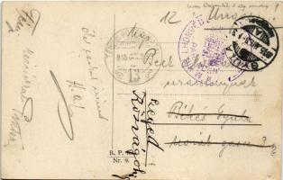 1915 Rzeszów, Gmach Sokola / Sokol Gebäude / Sokol sports movement building + "Tábori Postahiva...