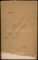 Barna Jónás: A szabadságharcz hősregéi. Több képpel. Bp., 1899. (Neuwald ny.) 111+(1)p. Kiadói félvá...