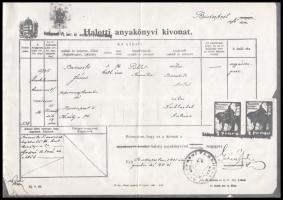 1874-1951 A Barasits képeslapkiadó család dokumentumai: Barasits János (1859-1935) és felesége, Pich...