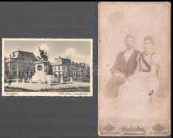 1874-1951 A Barasits képeslapkiadó család dokumentumai: Barasits János (1859-1935) és felesége, Pich...