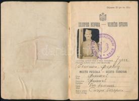 1938 Jugoszláv katonakönyv magyar származású személy részére