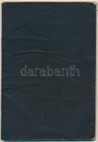 1938 Jugoszláv katonakönyv magyar származású személy részére