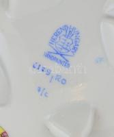 Herendi Rotschild mintás bonbonnier.. Kézzel festett, jelzett, hibátlan 7x7 cm