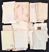 cca 1925-47 Vegyes irathagyaték, többségében Szemes Gábor jászberényi biológia tanárnak küldött leve...