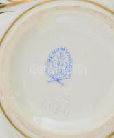 Herendi Apponyi fantázia mintás bonbonniere.  Kézzel festett, jelzett, hibátlan. d: 7,5 cm