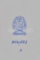 Herendi lóhere mintás kis tányér. Kézzel festett, jelzett, hibátlan. d:19 cm