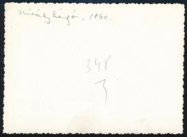 1940 Magyar katonai lovas egység a bevonuláskor a Király-hágónál, hátoldalon feliratozva, 8,5×11,5 c...