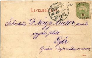 1907 Zalatárnok, Iskola. Ragács Gyula felvétele (r)