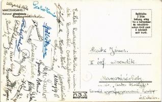 Marosvásárhely, Targu Mures; Katonai alreáliskola (hadapródiskola), hátoldalon az évfolyam osztálytá...