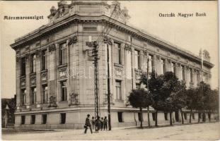 Máramarossziget, Sighetu Marmatiei; Osztrák-magyar bank / Austro-Hungarian bank