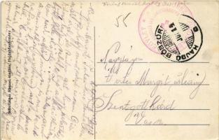 1917 Hajdúböszörmény, Kossuth utca, Gazdasági Bank, Kereskedelmi Bank. Günsz Sámuel kiadása + "...