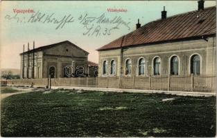 1915 Veszprém, Villanytelep. Fodor Ferenc kiadása + K.u.K. Infanterieregiment No. 35. 3/XIV. Marschkompagnie