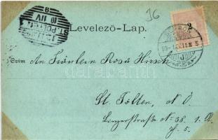 1899 Sopron, látkép. J. L. & C. (fl)