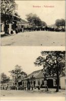 1911 Bezenye (Moson), Pallesdorf; Fő utca, gyerekek, templom. Kiadja Nozdroviczky Mária + Bezenye postai ügyn.
