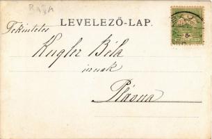 1903 Baja, trafik, dohány és szivar árusító bódé, árjegyzék. photo