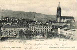 1899 Zagreb Zrinjevac (small tear)