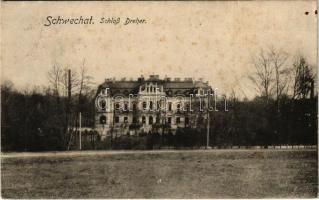 1916 Schwechat, Schloss Dreher / castle (fl)