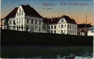 1916 Magyaróvár, Mosonmagyaróvár; M. kir. Gazdasági Akadémia (EK)