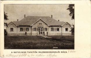 1939 Hajdúszoboszló, a Katolikus Tanítók hajdúszoboszlói háza (EK)