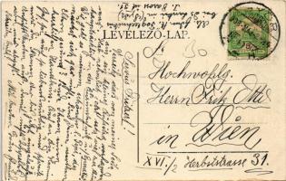 1908 Győr, M. kir. állami főreáliskola. W. L. 2071