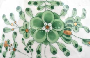 Herendi Waldstein mintás teáskanna. Kézzel festett, jelzett, minimális lepattanással a rózsán 27 cm