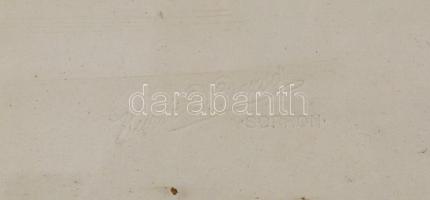 Fiatal hölgy portréja. Fotó Kürti D. Dezső (1883-1974) soproni műterméből, szárazpecséttel jelzett, ...