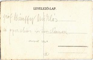 Gróf Bánffy Miklós az operaház intendánsa 1912-18 között (magyar író, grafikus, díszlet- és kosztümt...