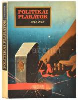 Politikai Plakátok 1945-1948. 46 plakát 33x24 cm méretű reprint nyomatával. Kiadói mappában, a mappa kopott, kissé foltos.