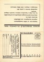 Lépjen be a távbeszélő előfizetők sorába! A Magyar Királyi Posta Távbeszélő Propaganda Irodájának re...